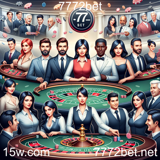 A Experiência de Cassinos ao Vivo no 7772bet